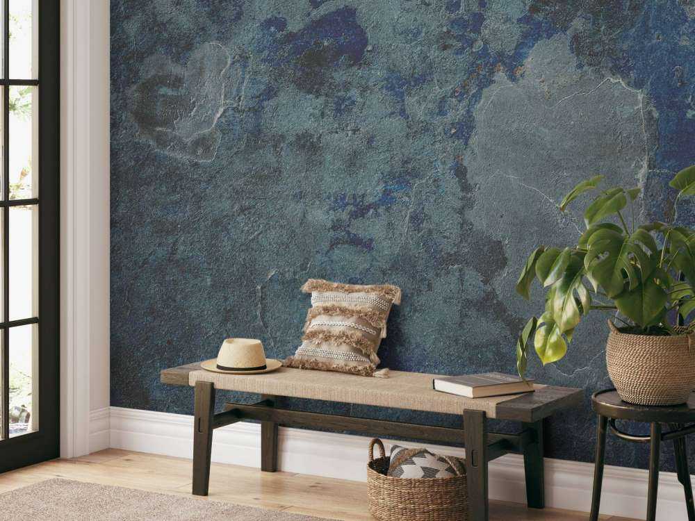 Béton bleu