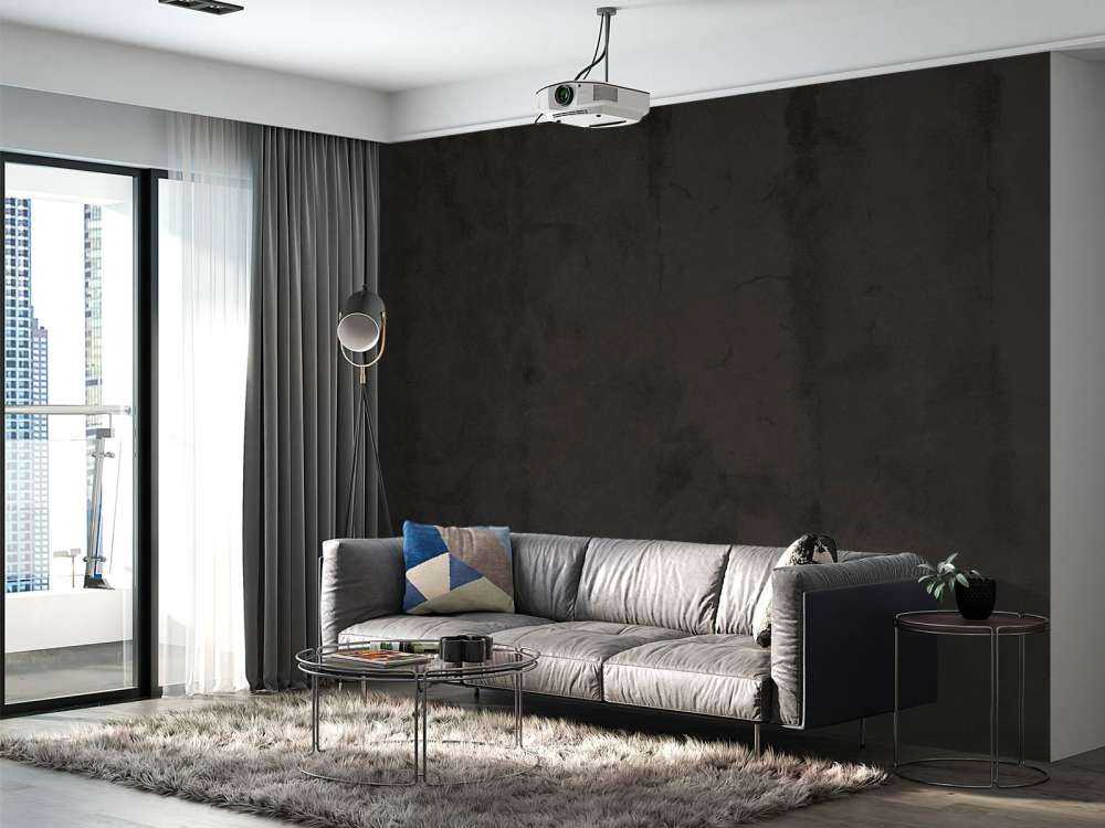 Béton noir d'encre