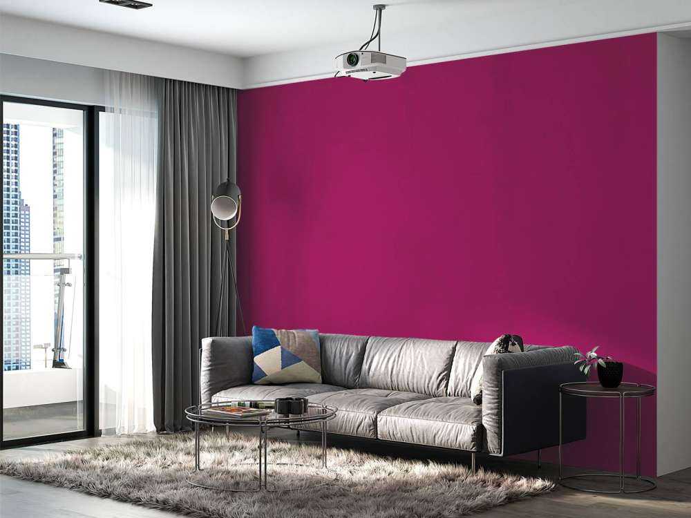 Béton violet framboise