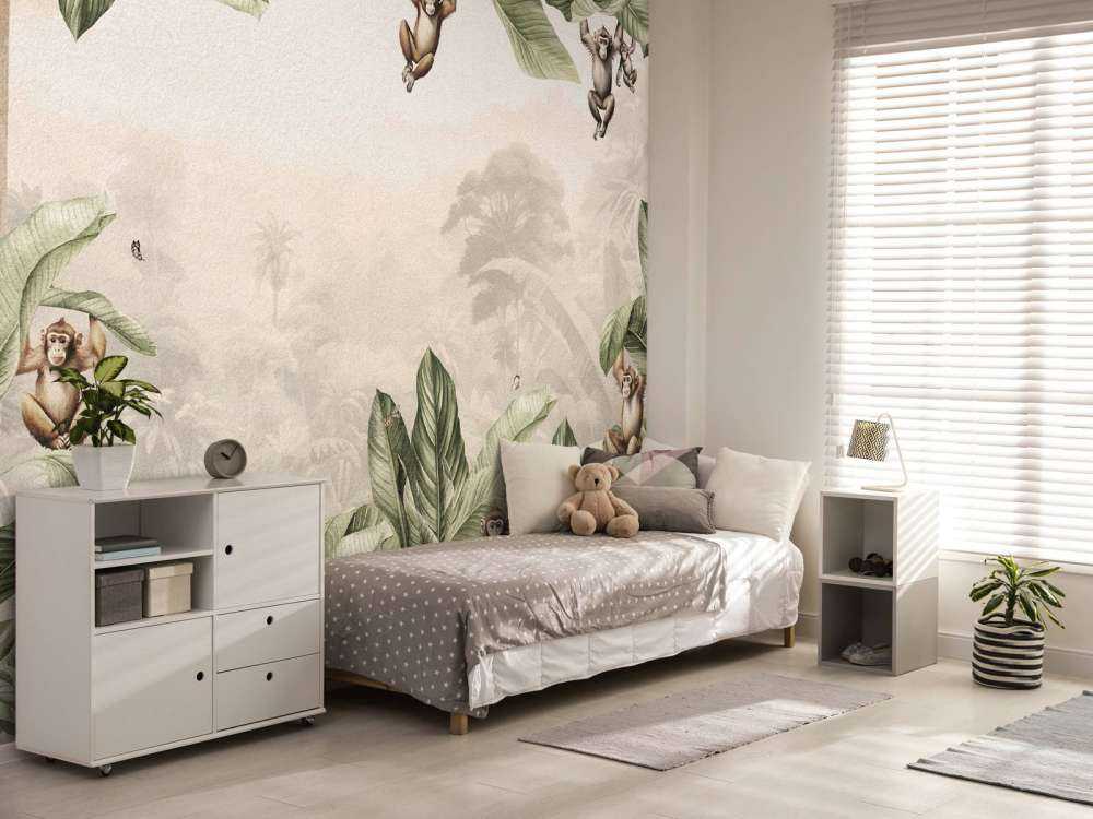 Paysage de singes