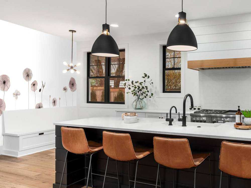 Champ de fleurs de coquelicots vintage