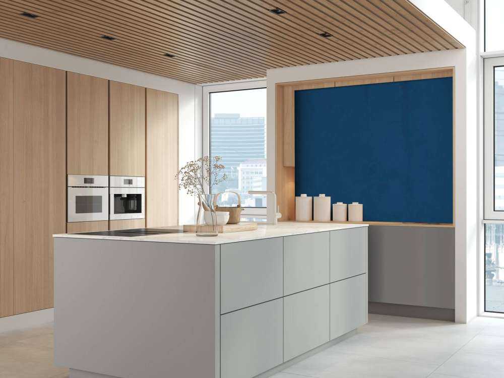 Béton bleu américain