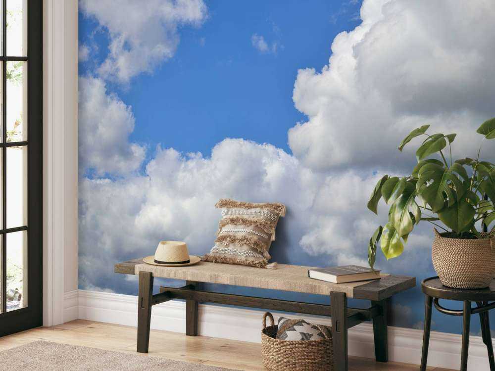 Beau paysage nuageux