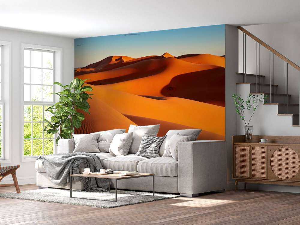 Désert au coucher du soleil