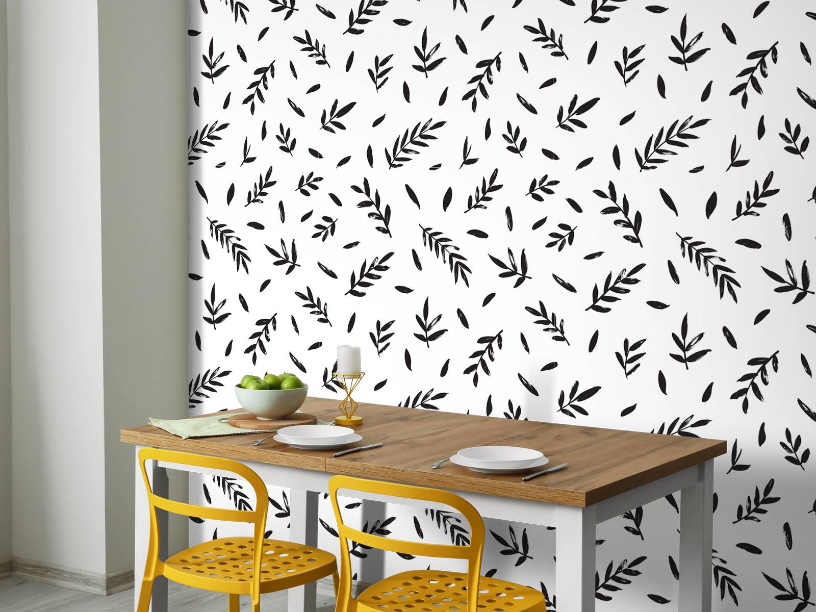Motif Rameaux noirs