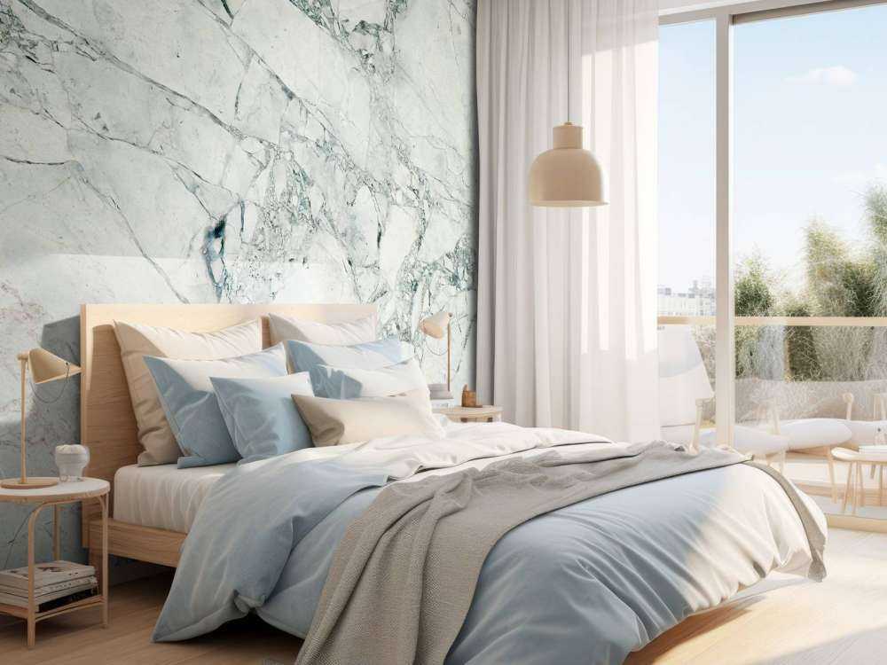 Marbre gris texturé