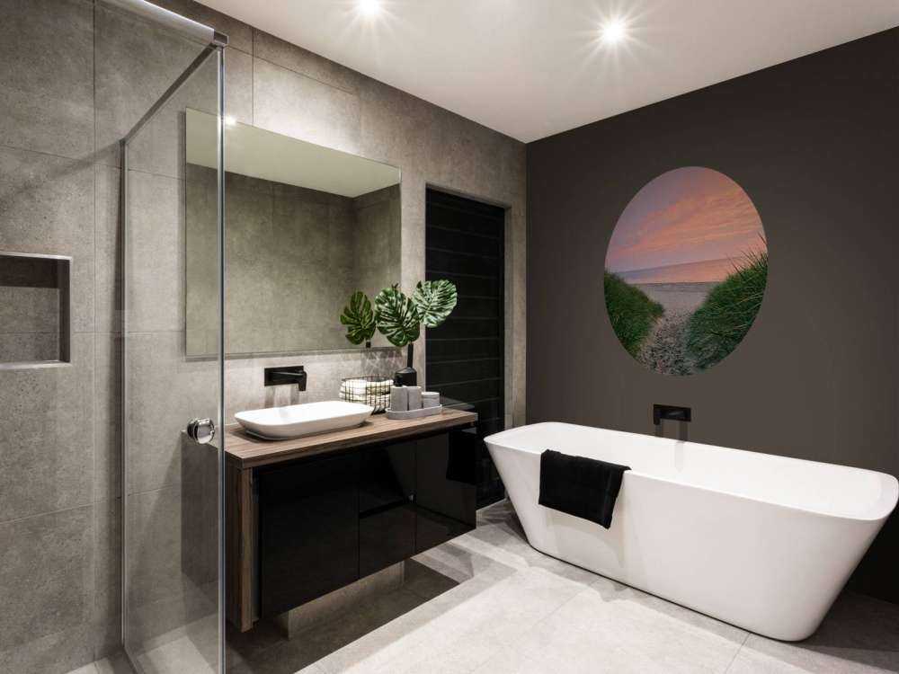 Passage de la dune avec le lever du soleil