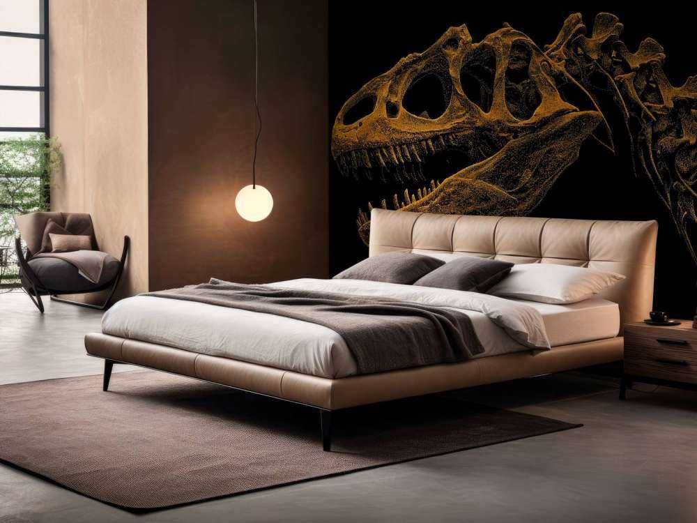 Squelette d'un dinosaure