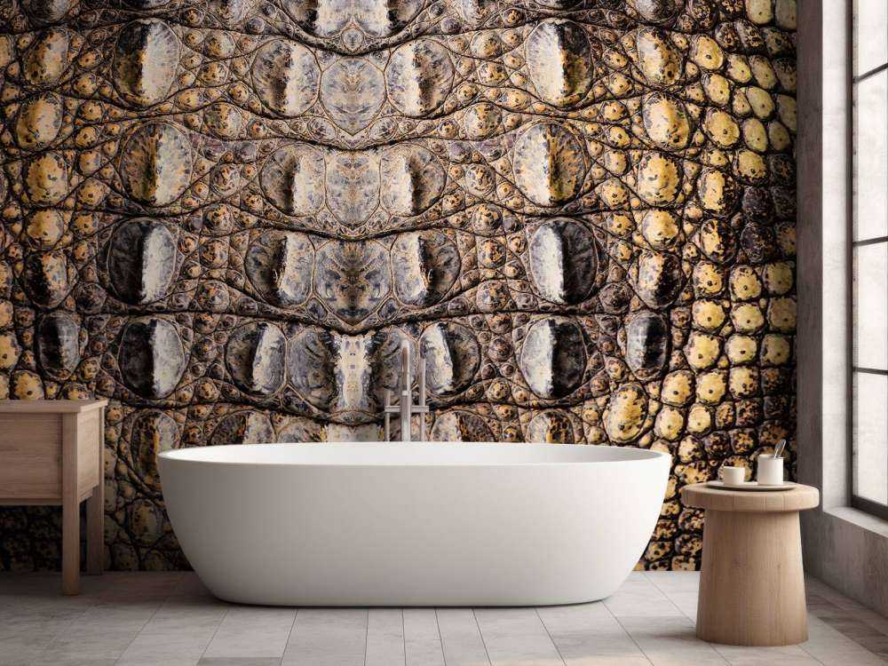 Texture crocodile