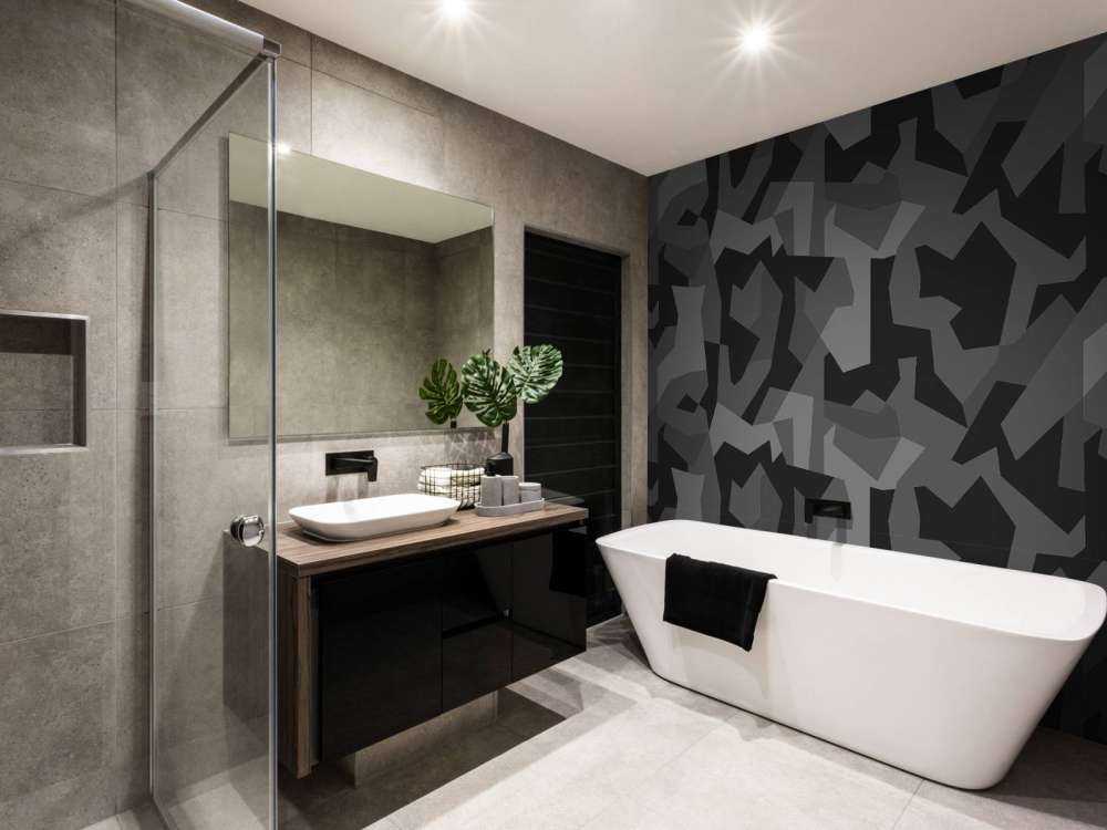 Motif gris, foncé