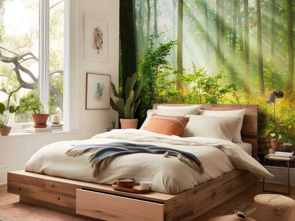 Belle matinée en forêt