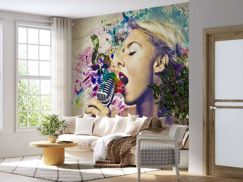 Vieille chanteuse