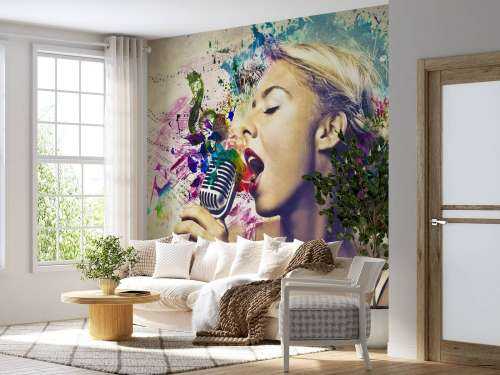 Vieille chanteuse