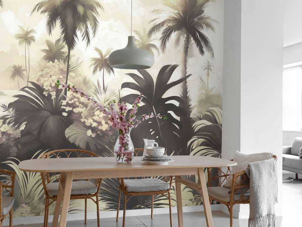 Souffle des tropiques Vert Foncé