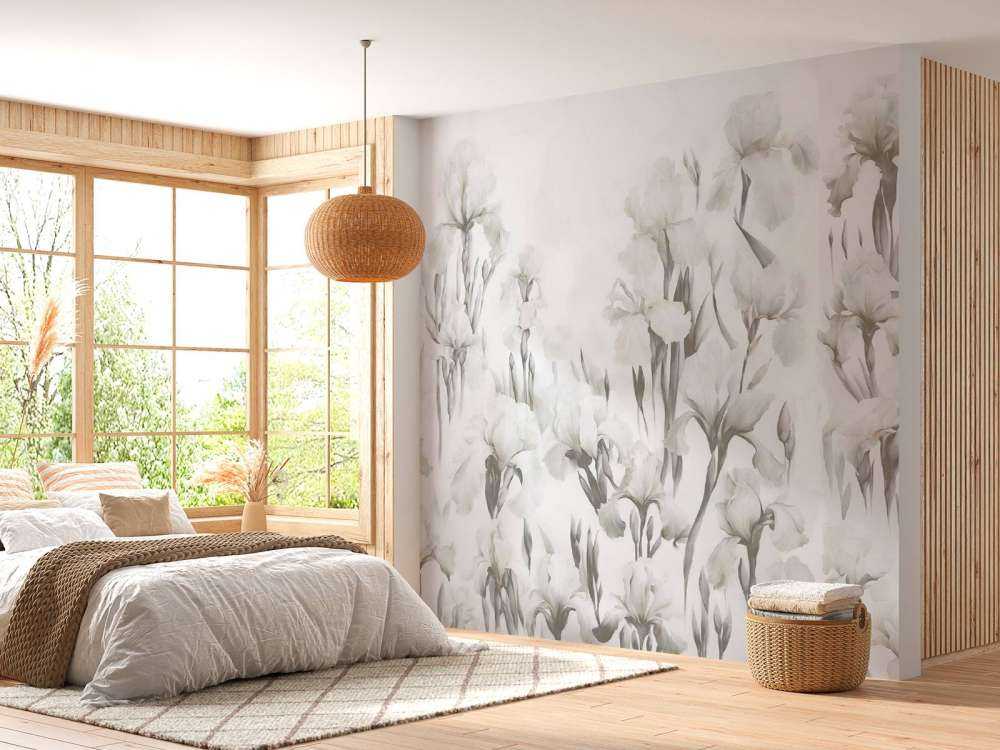 Iris dansent beige chaud sans couture