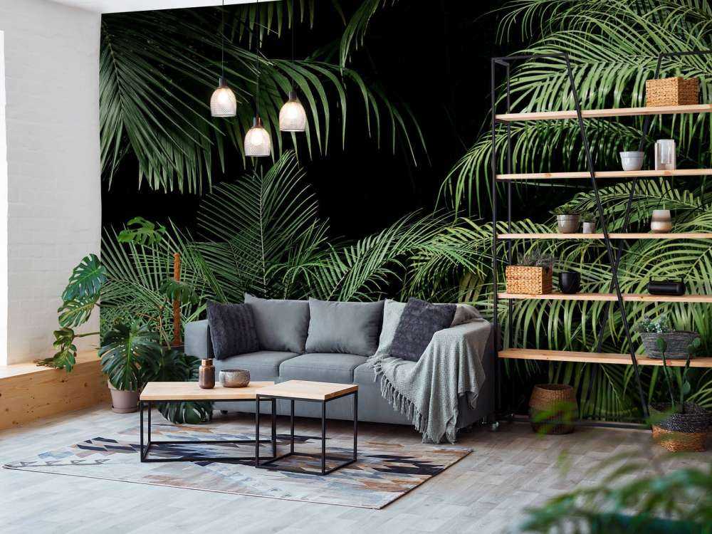 Plante à feuilles vertes