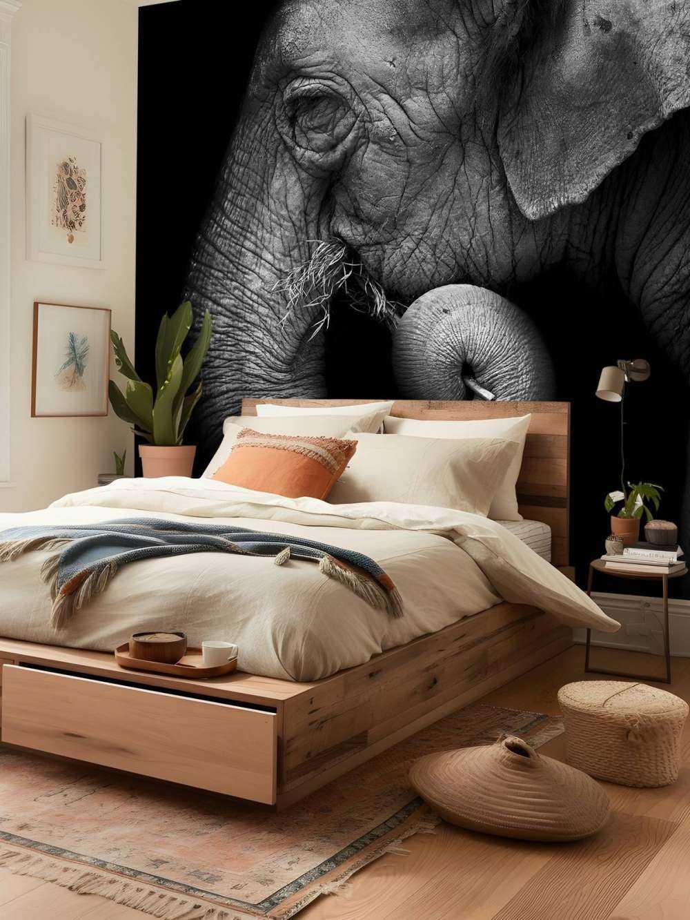 Portrait d'éléphant