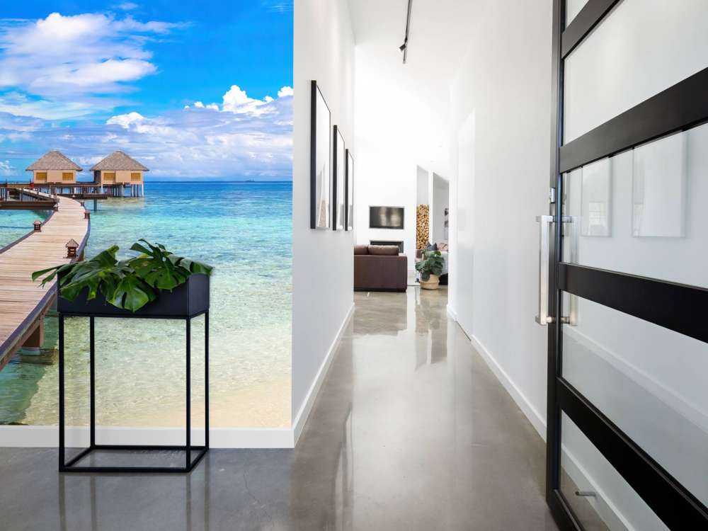 Villas aquatiques aux Maldives