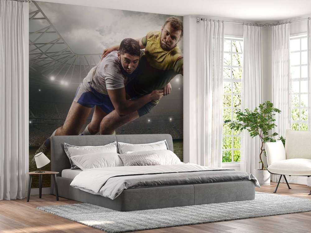 Les joueurs de rugby