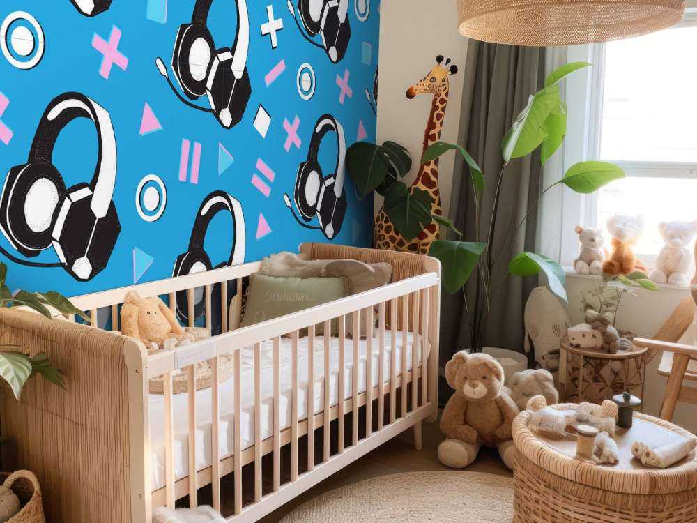 Casque de jeu rétro