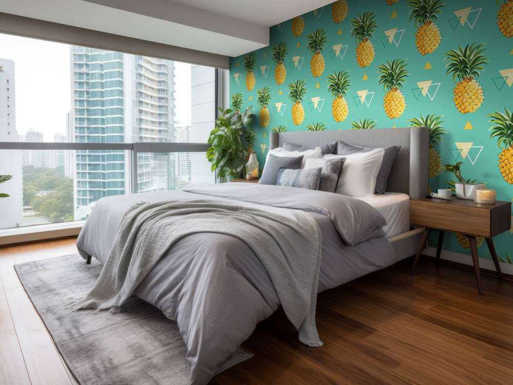 Motif d'ananas