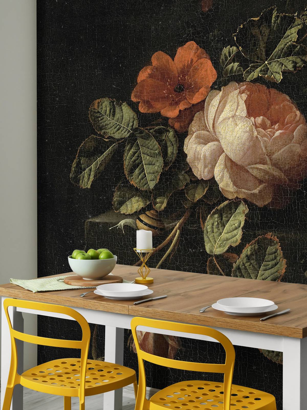 Nature morte avec des roses