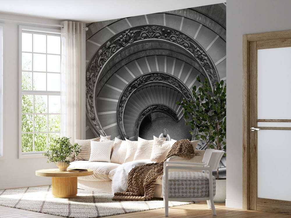 Escalier plongeant à Rome