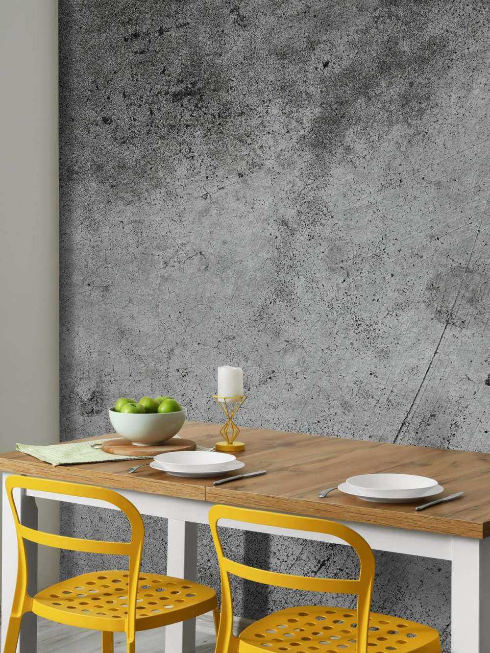 Gros mur gris