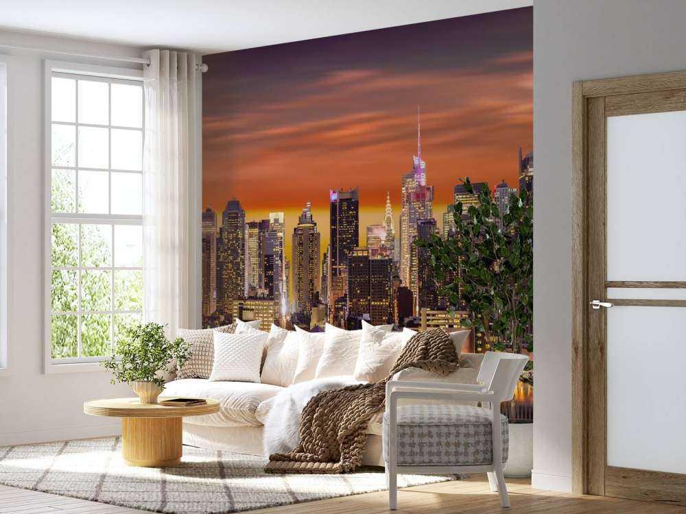 Panorama de la ville de New York