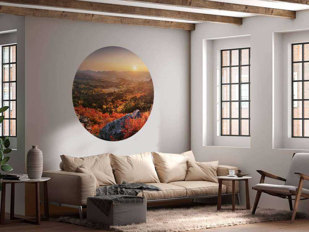 Paysage d'automne dans les montagnes