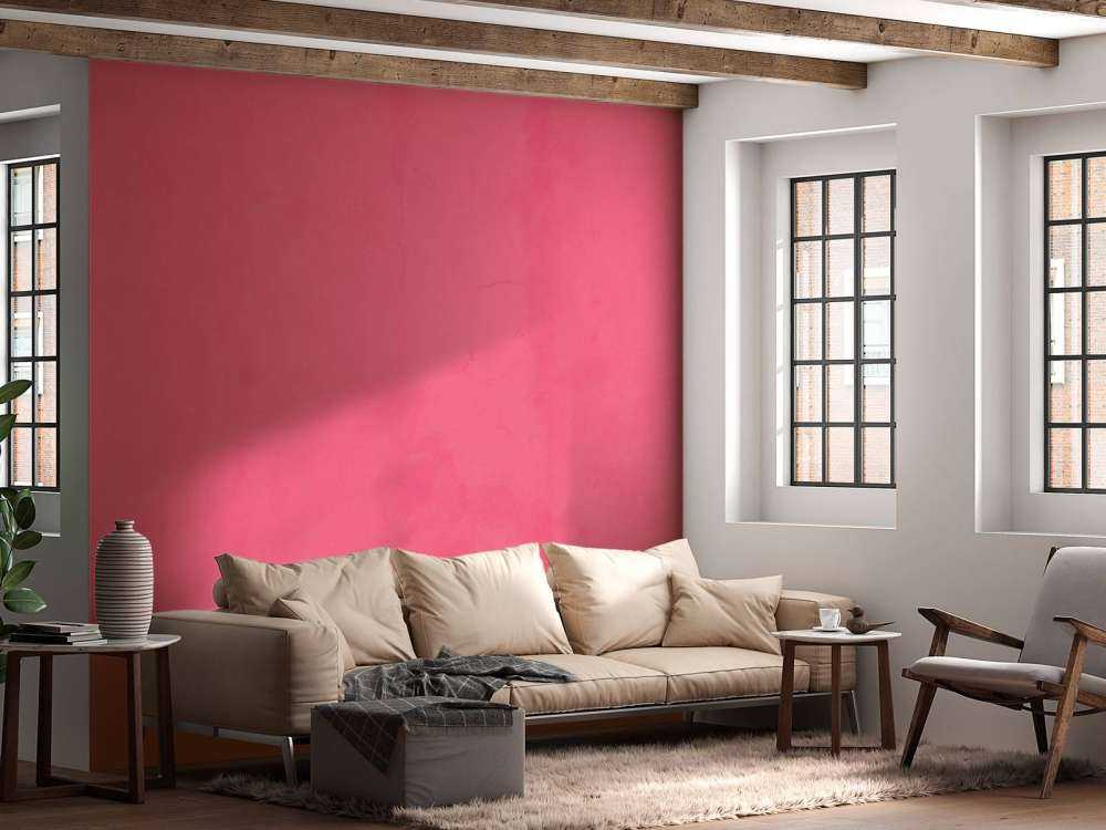 Béton rose rubis