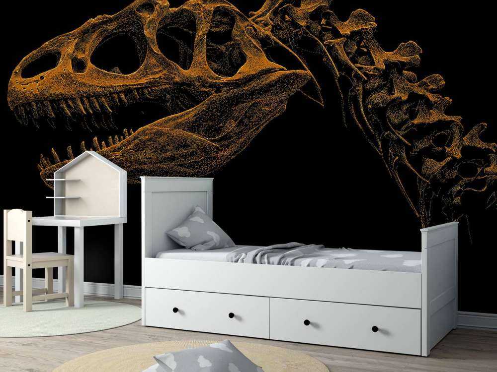 Squelette d'un dinosaure