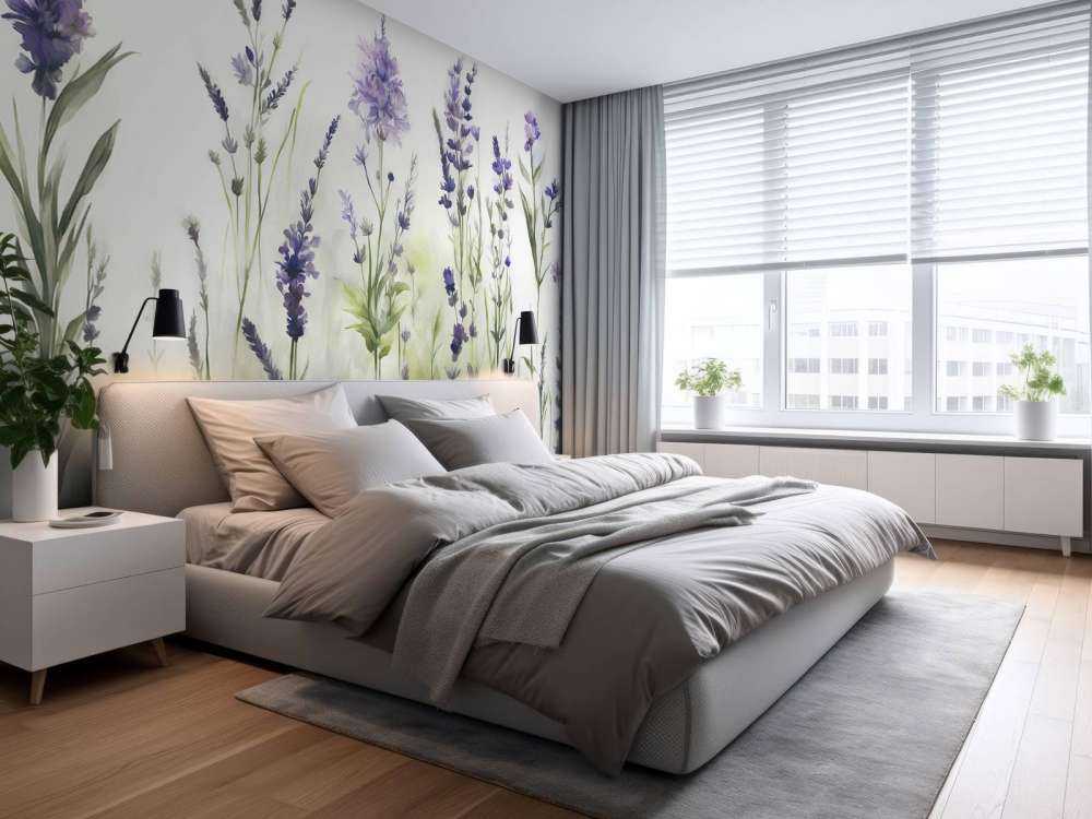 Lavande Clair Seamless Lilas Pâle