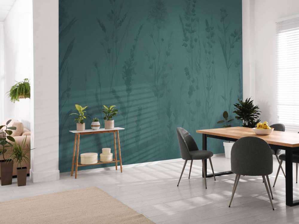 Lavande Clair Seamless Vert Foncé