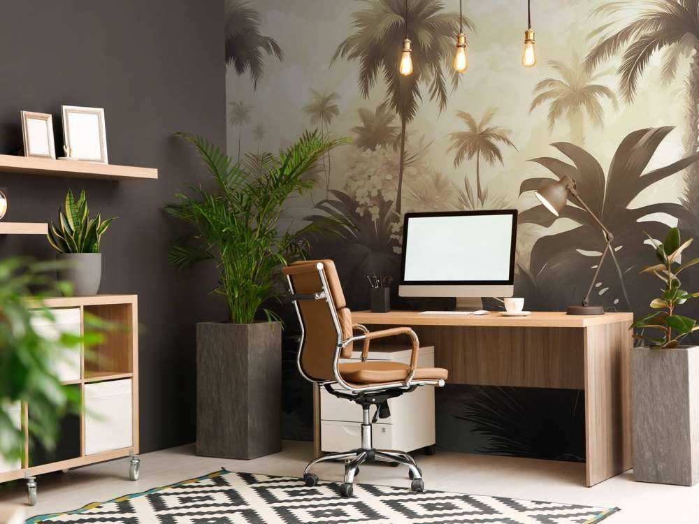 Souffle des tropiques Vert Foncé