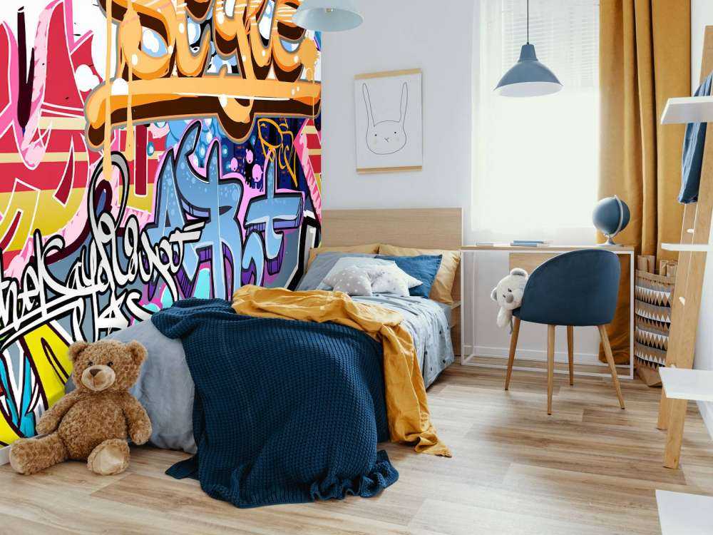Texte graffiti