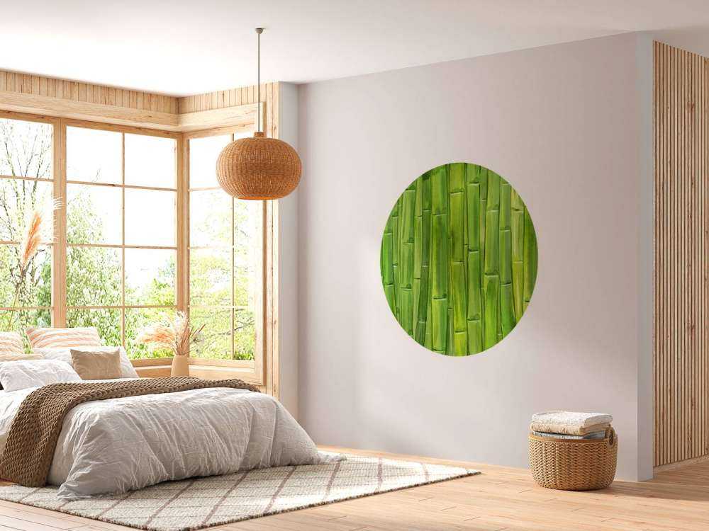 Aquarelle bambou