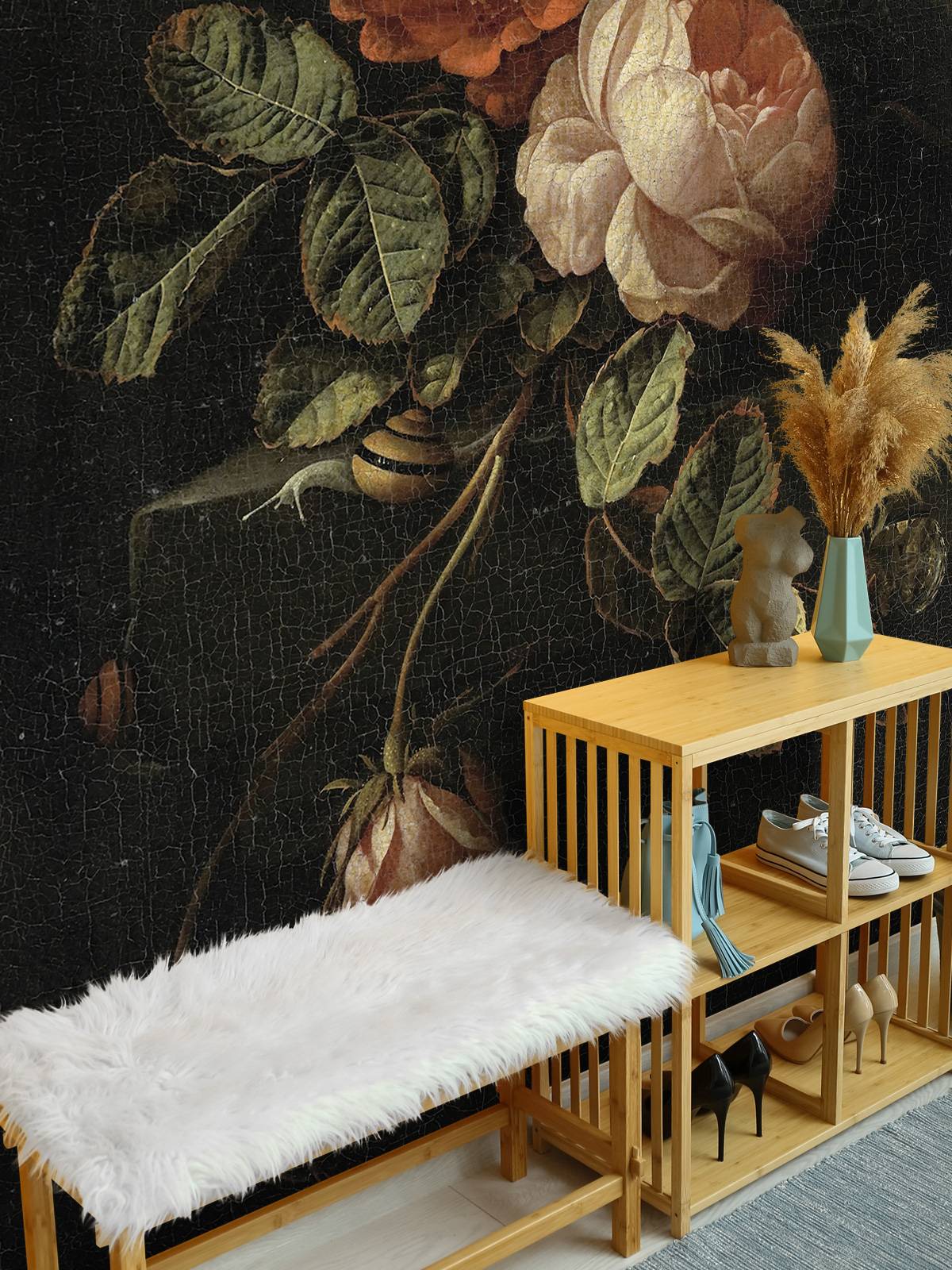 Nature morte avec des roses