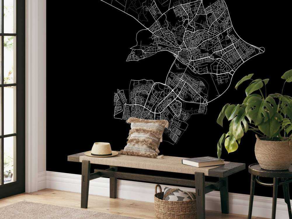 Carte d'Arnhem, noir