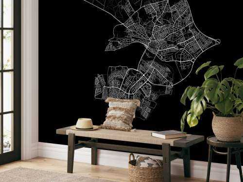 Carte d'Arnhem, noir