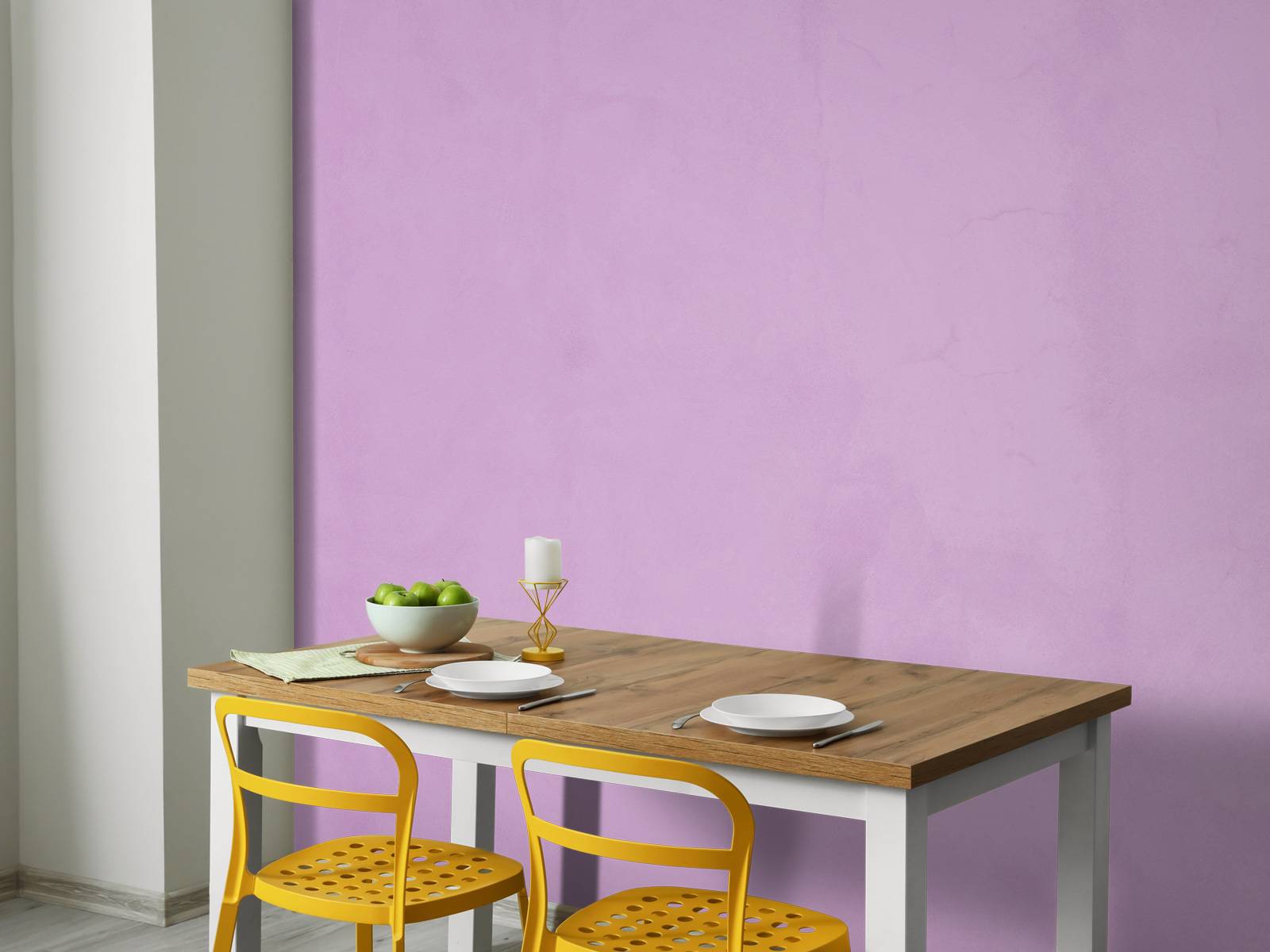 Béton violet lilas