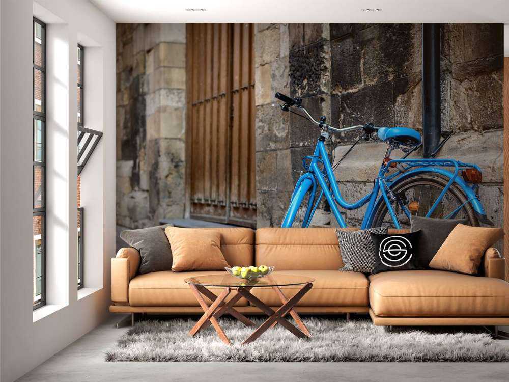 Vélo bleu