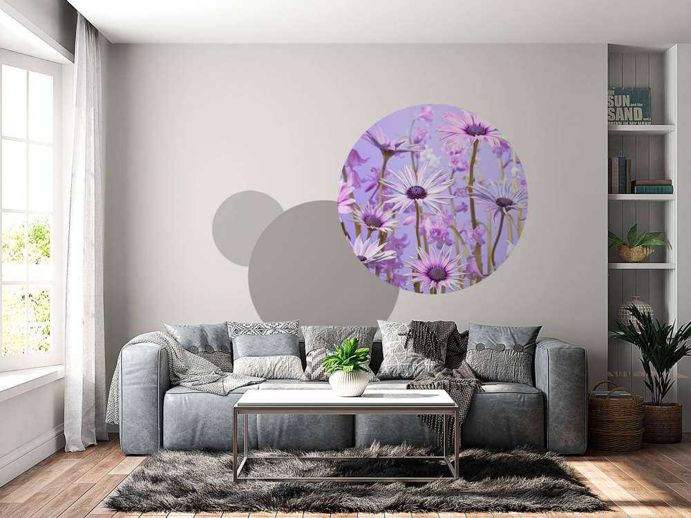Fleurs violettes