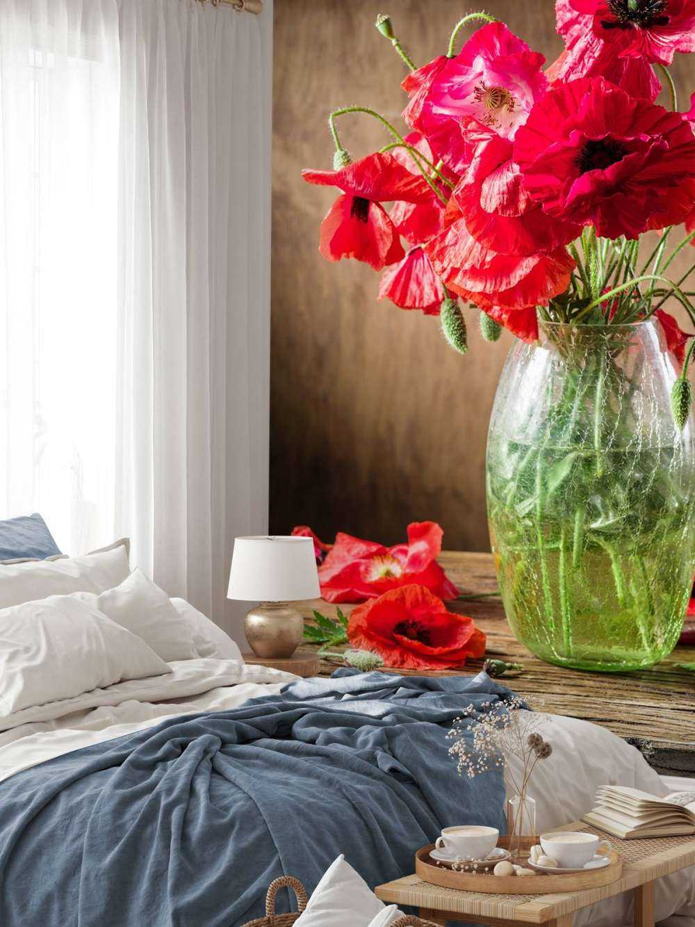 Coquelicots dans un vase