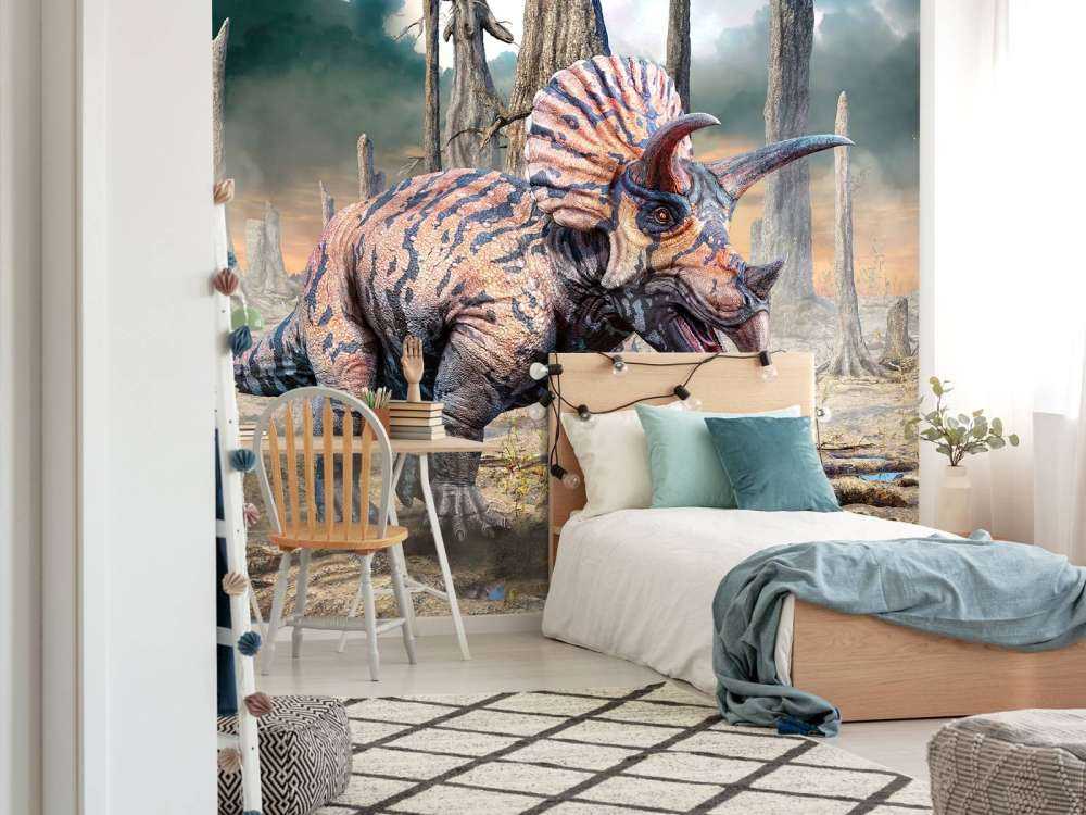 Torosaurus dans une zone déserte