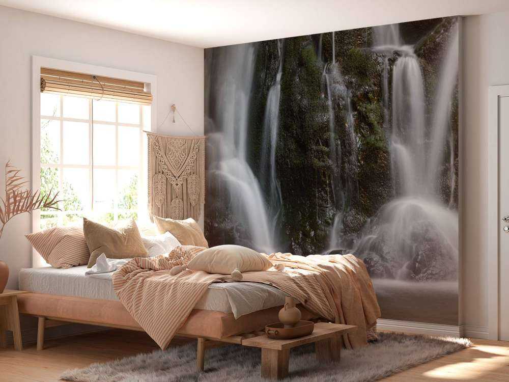 Chute d'eau double