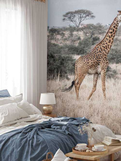 Portrait de girafe