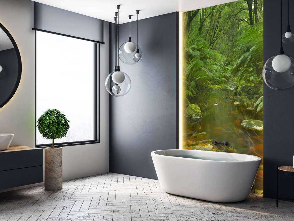 Rivière dans la forêt tropicale