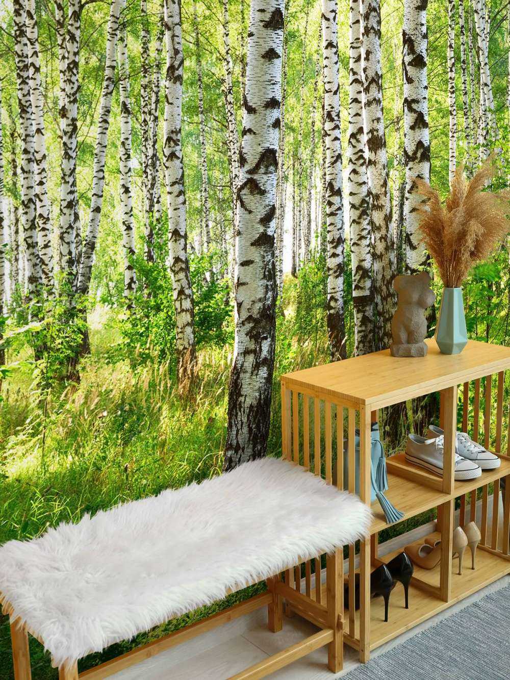 Troncs d'arbres