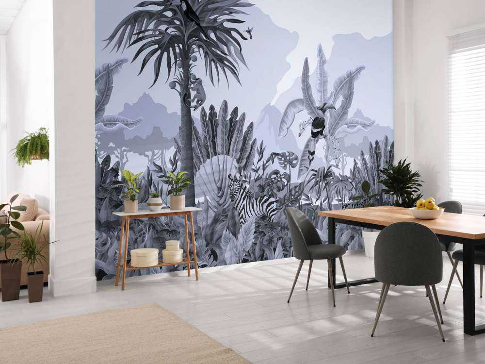 Jungle bleue